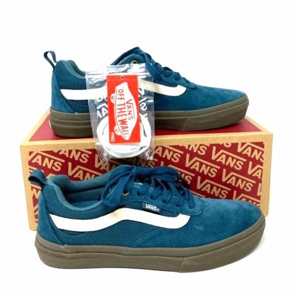 💖MEGA SALE💖VANS Women's 8 KYLE WALKER Pro Dark VN0A2XSG0WP Dove Atlantic Suede - Picture 6 of 10
